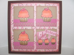 Lori Brown used HEARTY CUPCAKE