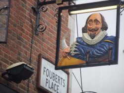 I liked the william shakespeare pub