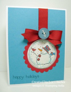 Lori T used SNOWMAN CIRCLE