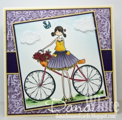 Danabella used UPTOWN GIRL FLORA and her Bicycle