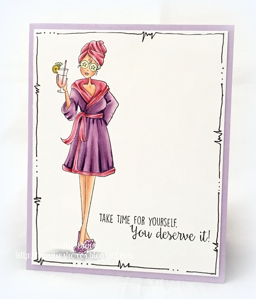 stamping bella BELLARIFIC FRIDAY challenge.  Click through to see the amazing ONE LAYER CARDS!