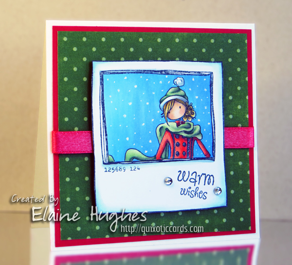 Spotlight On The Uptown Girls Rubber Stamps at Stamping Bella. Click through to read the post for card making inspiration!