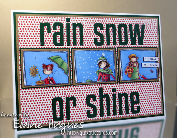 Spotlight On The Uptown Girls Rubber Stamps at Stamping Bella. Click through to read the post for card making inspiration!