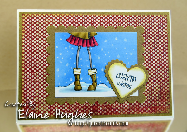 Spotlight On The Uptown Girls Rubber Stamps at Stamping Bella. Click through to read the post for card making inspiration!