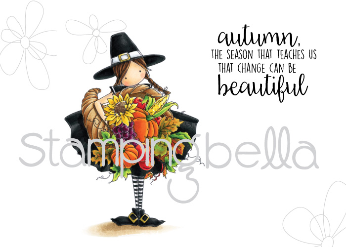 Stamping Bella HOLIDAY RELEASE -SNEAK PEEK DAY 2 -TINY TOWNIE CASEY HAS A CORNUCOPIA