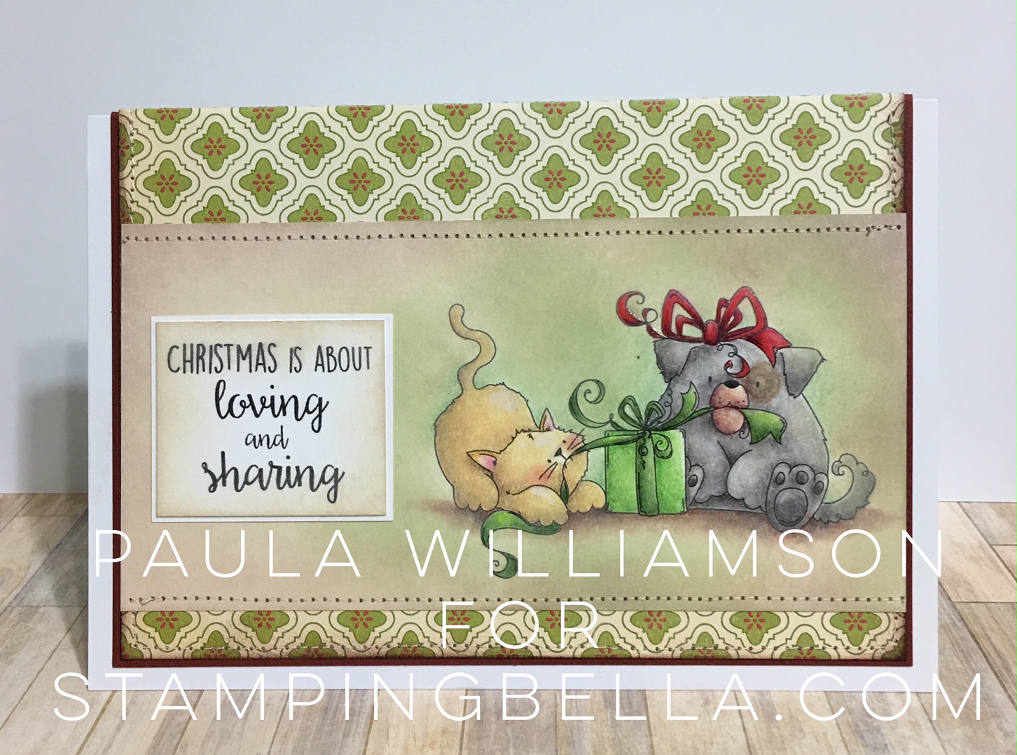 Stamping Bella HOLIDAY RELEASE -SNEAK PEEK DAY 3 -Christmas TUG OF WAR