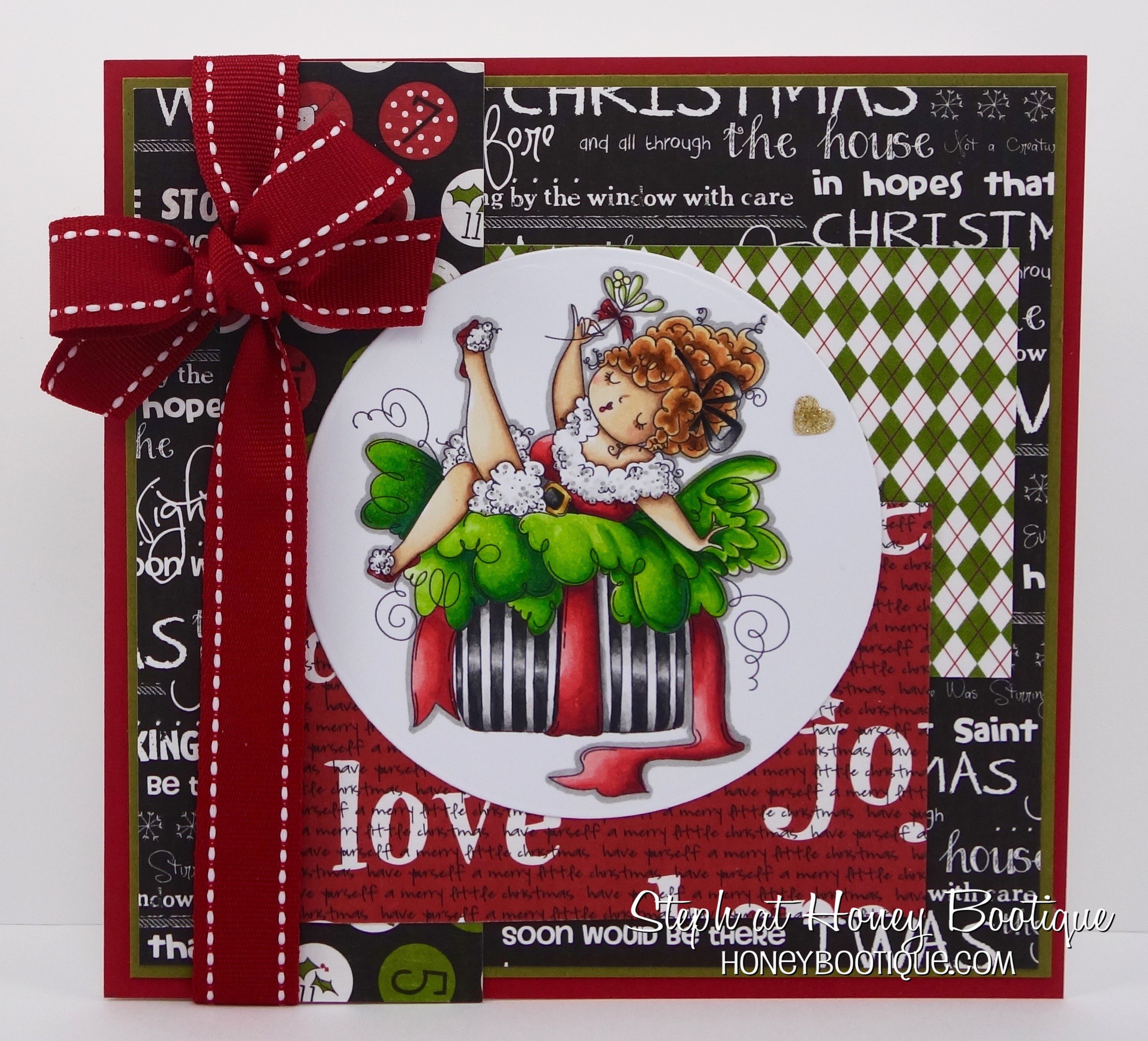 Stamping Bella HOLIDAY RELEASE -SNEAK PEEK DAY 3 -Edna under the Mistletoe