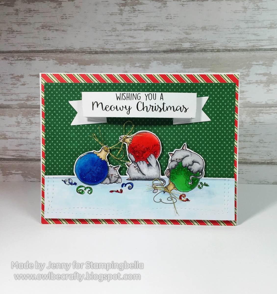 Stamping Bella HOLIDAY RELEASE -SNEAK PEEK DAY 3 -MEOWY CHRISTMAS