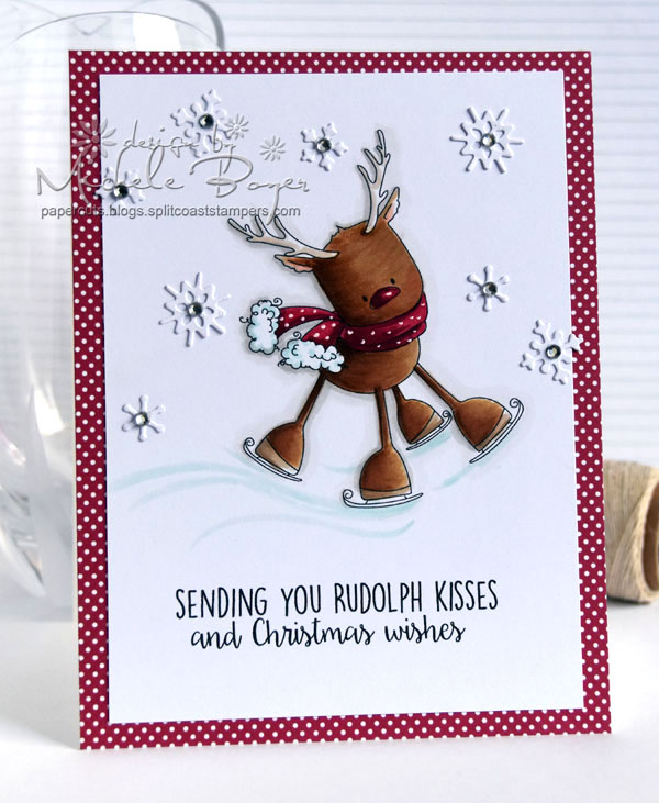 Stamping Bella HOLIDAY RELEASE -SNEAK PEEK DAY 5 -RUDOLPH THE SKATING REINDEER