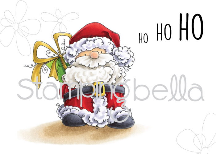 Stamping Bella HOLIDAY RELEASE -SNEAK PEEK DAY 4 -SANTA has a PREZZIE