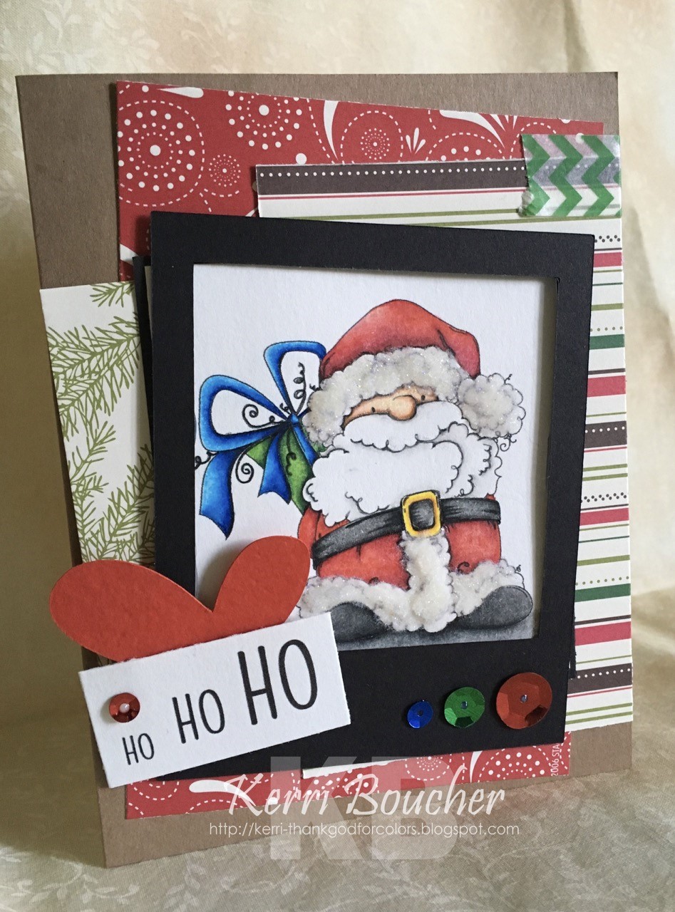 Stamping Bella HOLIDAY RELEASE -SNEAK PEEK DAY 4 -SANTA has a PREZZIE