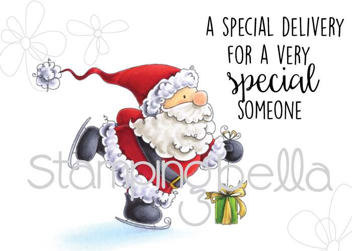 Stamping Bella HOLIDAY RELEASE -SNEAK PEEK DAY 5 -SANTA'S SPEEEDY DELIVERY