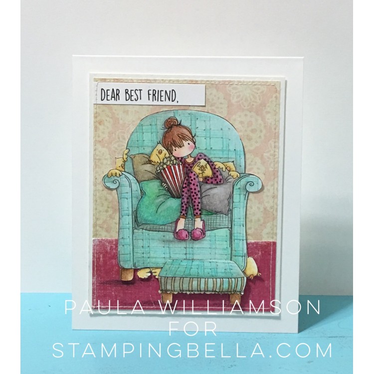 Spotlight On Tiny Townie Rubber Stamps at Stamping Bella. Click through to read the post for card making inspiration!