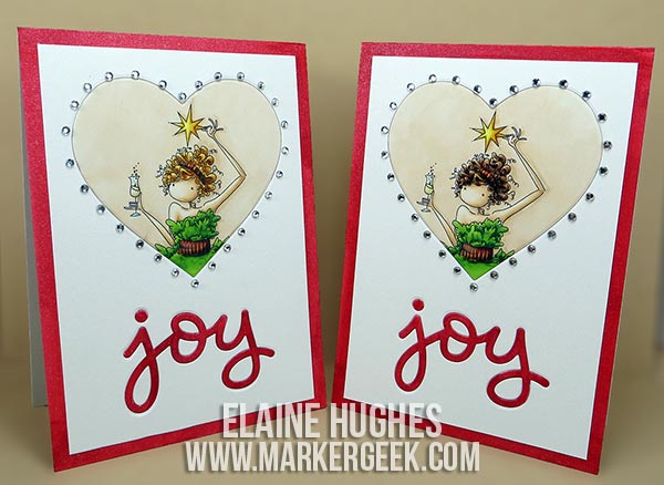 Spotlight On The Uptown Girls Rubber Stamps at Stamping Bella. Click through to read the post for card making inspiration!