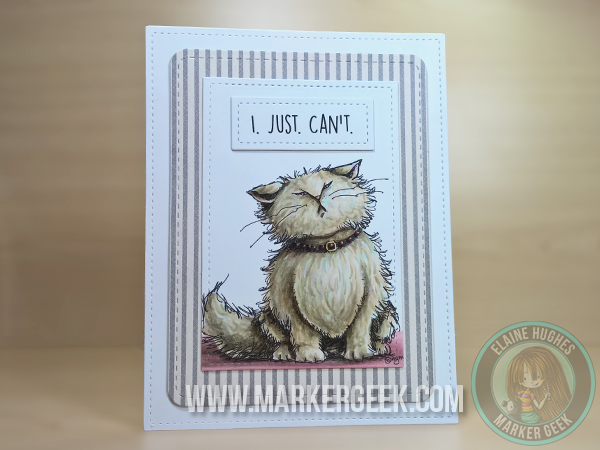 Spotlight On Mo Manning Rubber Stamps at Stamping Bella. Click through to read the post for card making inspiration!