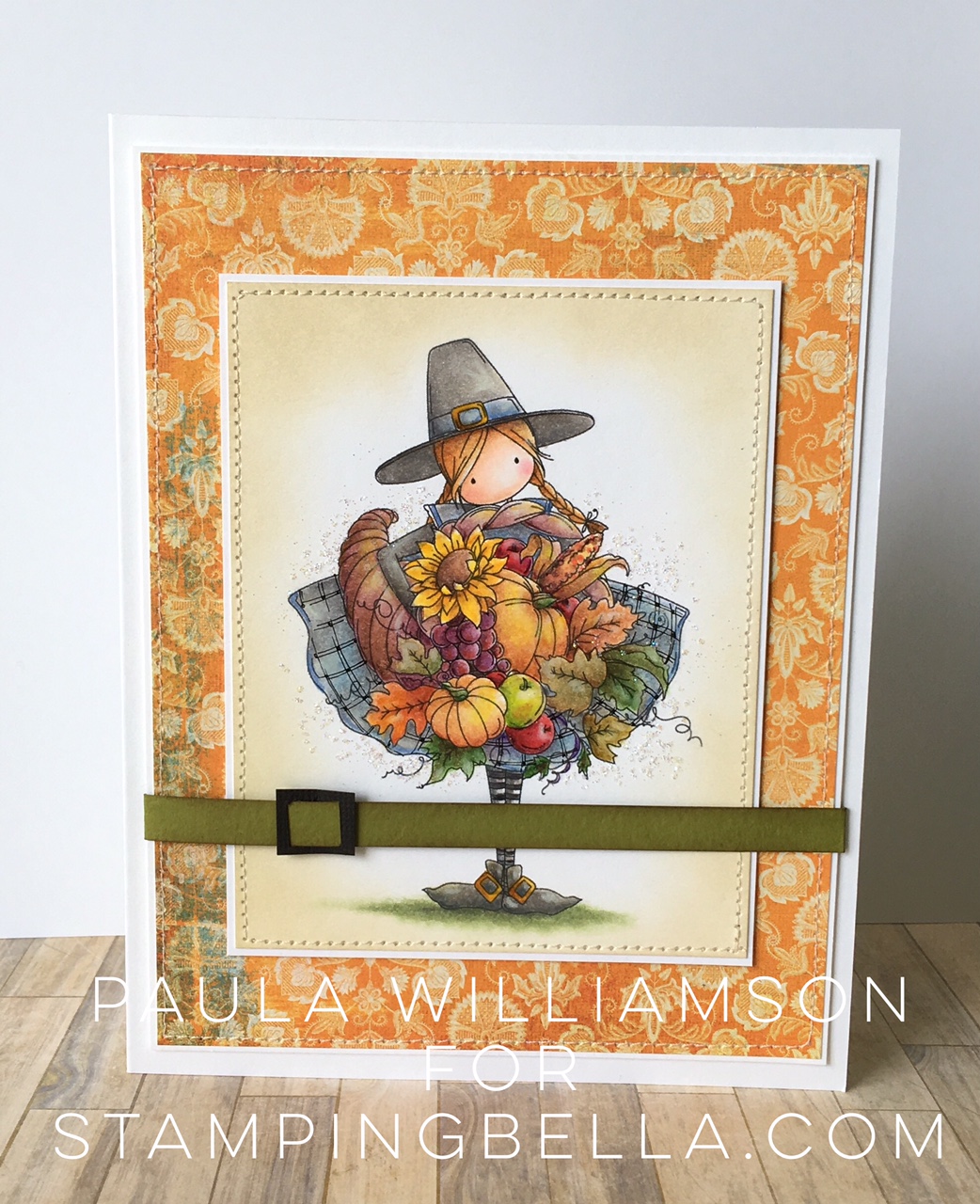 Stampingbella HOLIDAY RELEASE- TINY TOWNIE CASEY has a CORNUCOPIA