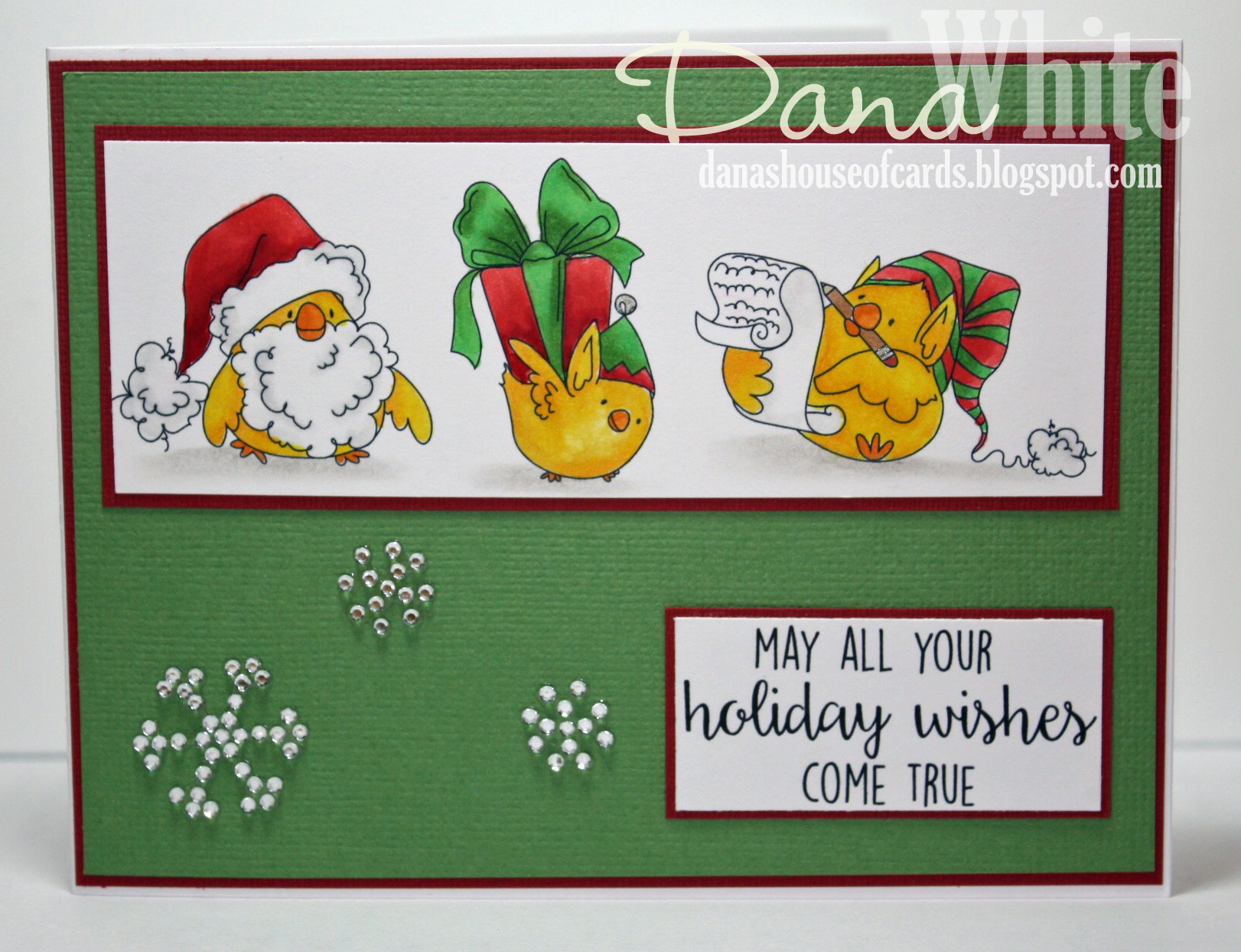 Stampingbella HOLIDAY RELEASE- SANTA CHICK and his HELPERS