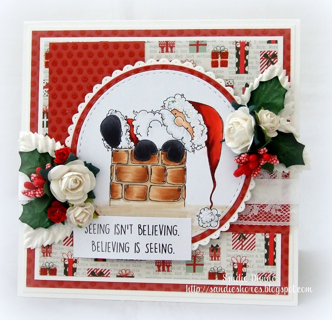 STAMPING BELLA HOLIDAY RELEASE-SANTA IS STUCK