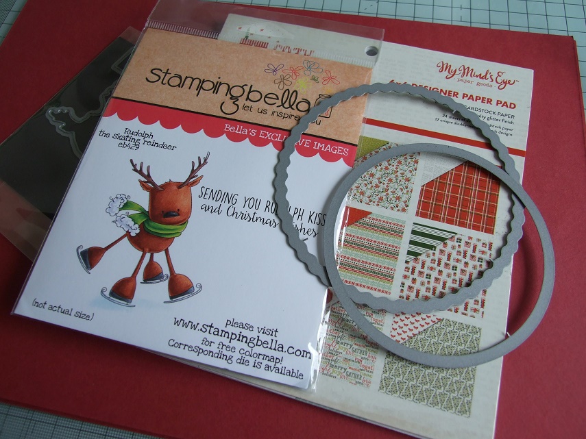 Stamping Bella - Sandiebella's Envelope Card. Click through for the full step by step tutorial!