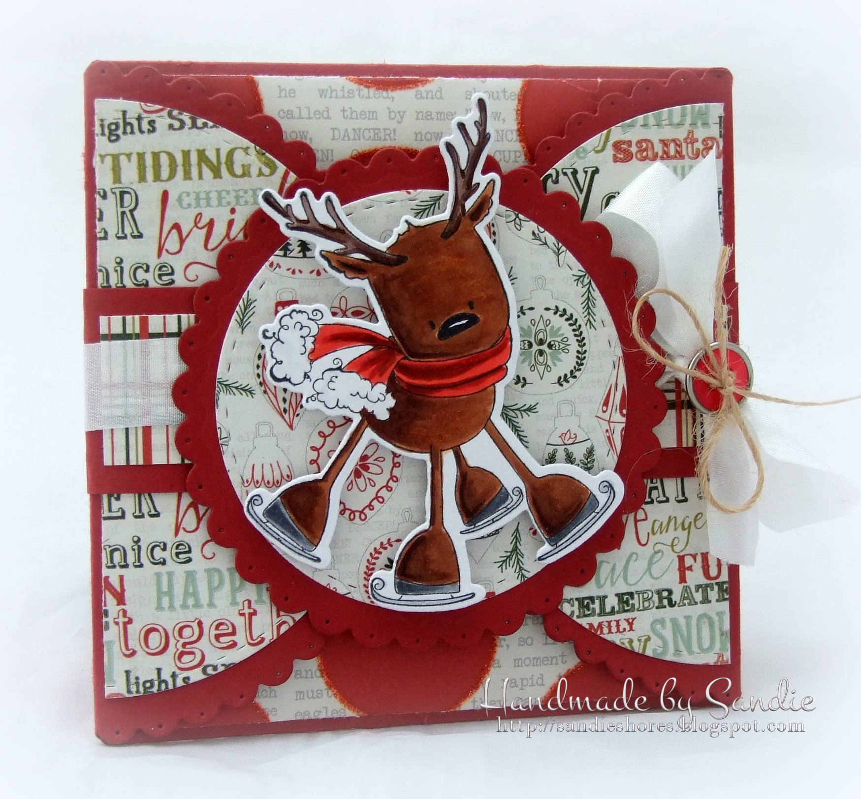 Stamping Bella - Sandiebella's Envelope Card. Click through for the full step by step tutorial!