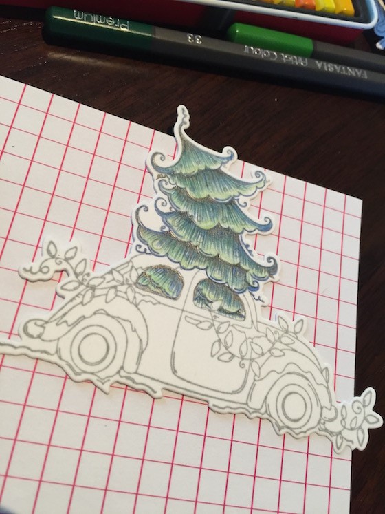 Wonderful Wednesdays with Kathy Racoosin- CHRISTMAS BUG STAMP and DIE set