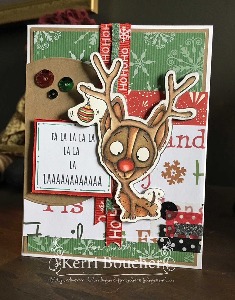 Bellarific Friday NOVEMBER 25-RUBBER STAMP USED: NACHODEER