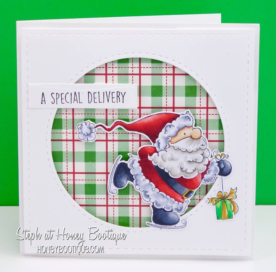 Bellarific Friday NOVEMBER 18th on Stamping Bella Blog-SANTA'S SPEEDY DELIVERY