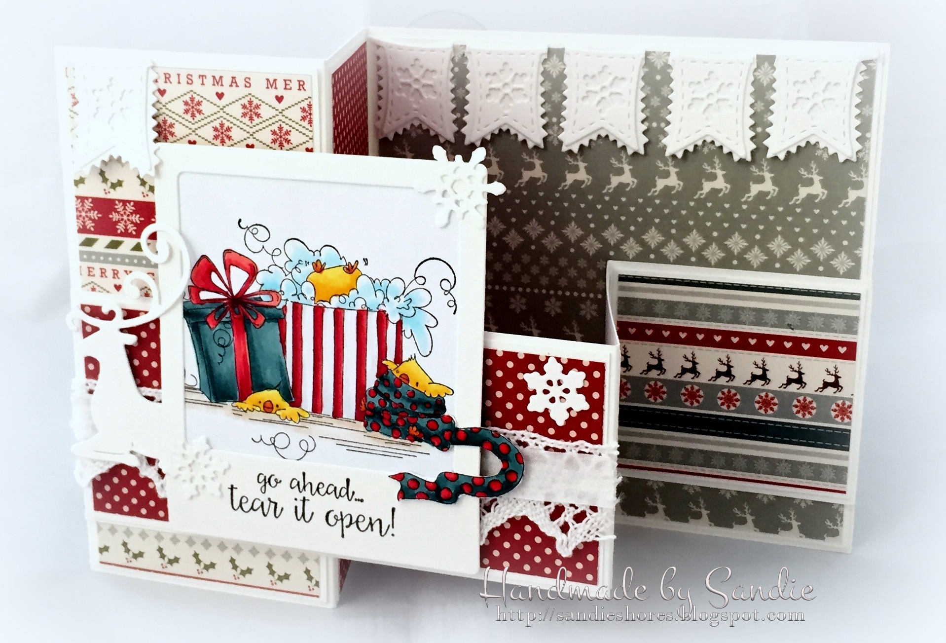 Stamping Bella DT Thursday Double Z Fold Card Tutorial.