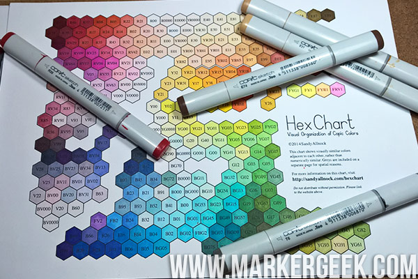 Marker Geek Monday - Copic Basics Part 1