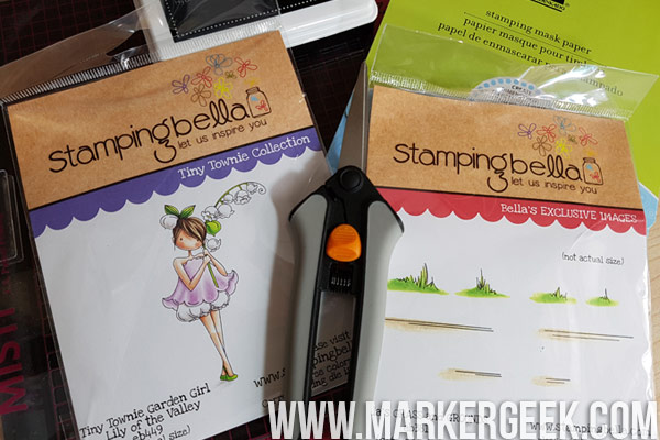 Stamping Bella Stamp It Saturday - Stamping & Masking with Elaineabella.