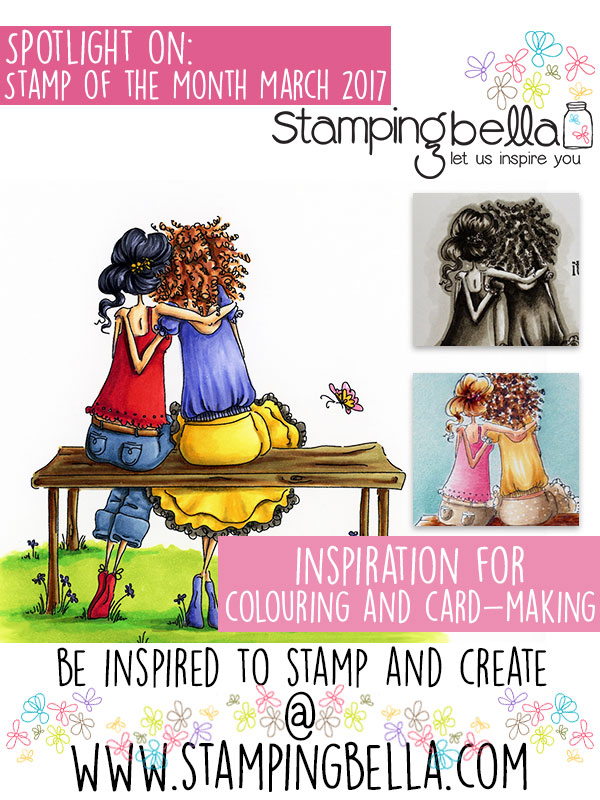 Stamping Bella Spotlight on Uptown Girls Belinda and Bernadette