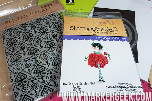 Stamping Bella - Stamp It Saturday - More Fun with Masking & Stamping!