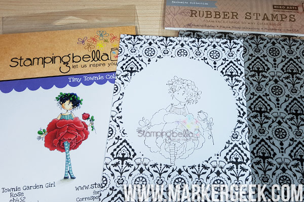 Stamping Bella - Stamp It Saturday - More Fun with Masking & Stamping!