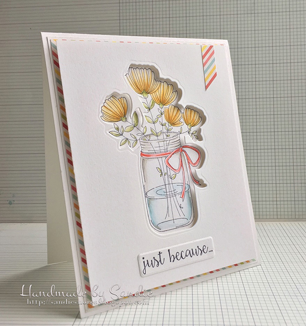 Stamping Bella Stamp It Saturday - Negative Die Cut Framing with Sandiebella