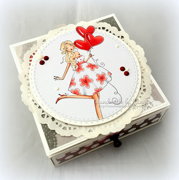 Stamping Bella - DT Thursday - Create a Drawer Easel Card with Sandiebella!