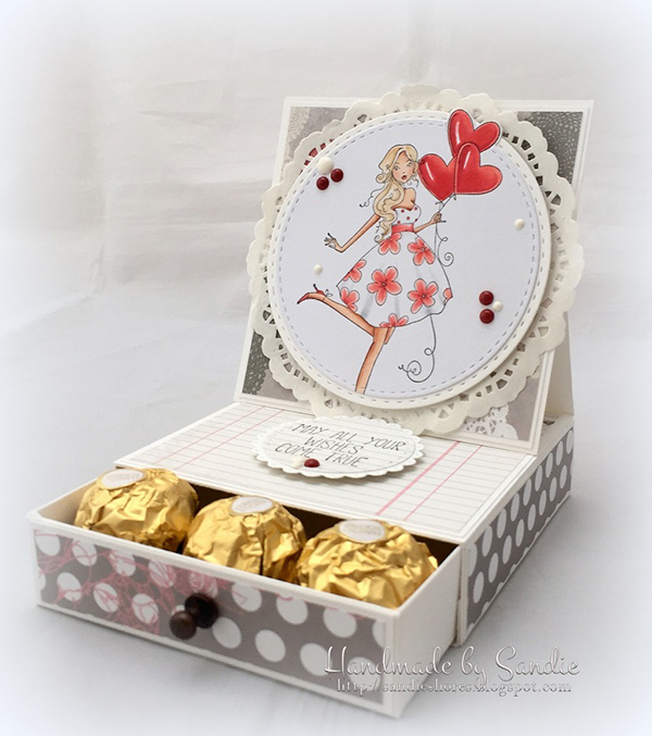 Stamping Bella - DT Thursday - Create a Drawer Easel Card with Sandiebella!