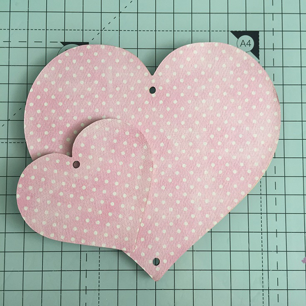 Stamping Bella DT Thursday: Create a Hanging Heart Wall Ornament with Sandiebella!