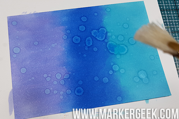 Stamping Bella Marker Geek Monday - Painting with Copic Various Ink Refills.