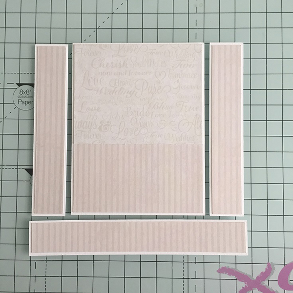 Stamping Bella DT Thursday Create a Centre Step Wedding Card with Sandiebella