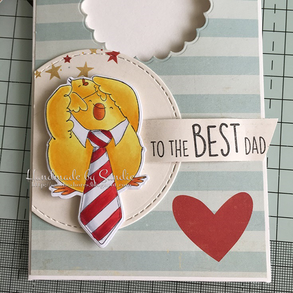 Stamping Bella DT Thursday: Create a Pocket Card for Father's Day with Sandiebella