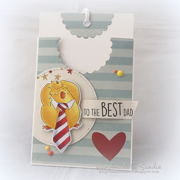 Stamping Bella DT Thursday: Create a Pocket Card for Father's Day with Sandiebella