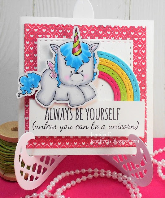 Wonderful Wednesdays with Stamping Bella- SET OF UNICORNS CARDS BY JENNY DIX