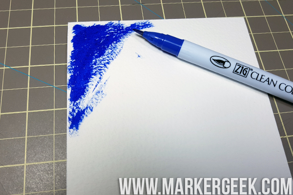 Stamping Bella Marker Geek Monday - Zig Clean Color Real Brush Pen Backgrounds