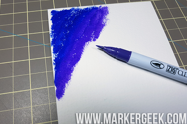 Stamping Bella Marker Geek Monday - Zig Clean Color Real Brush Pen Backgrounds