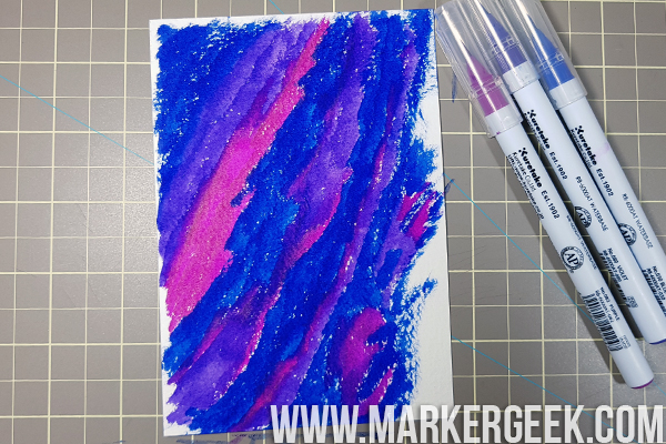 Stamping Bella Marker Geek Monday - Zig Clean Color Real Brush Pen Backgrounds