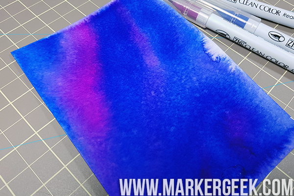 Stamping Bella Marker Geek Monday - Zig Clean Color Real Brush Pen Backgrounds