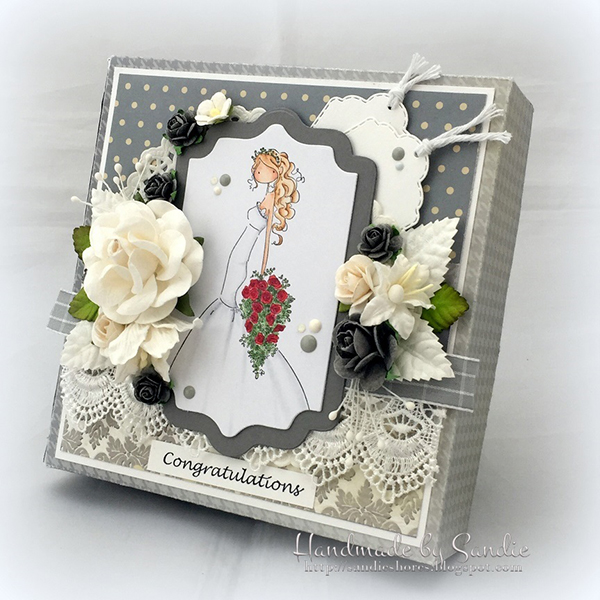 Stamping Bella DT Thursday Create an Upcycled Wedding Gift Box with Sandiebella