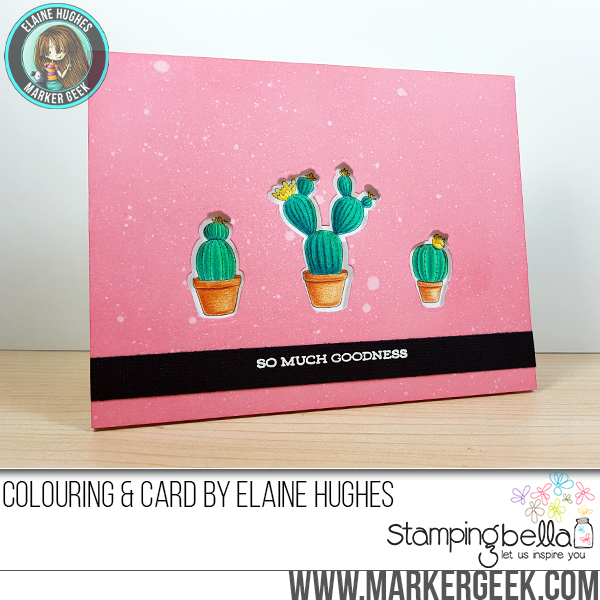 Stamping Bella Stamp It Saturday: One Stamp Set, Three Looks feat. Cacti