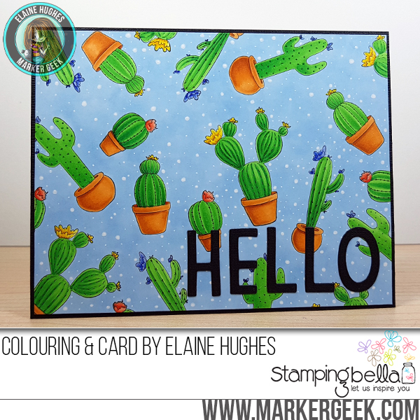 Stamping Bella Stamp It Saturday: One Stamp Set, Three Looks feat. Cacti