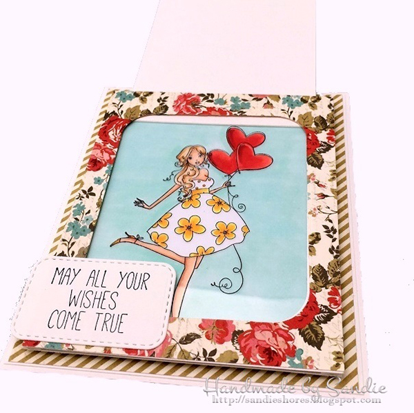 Stamping Bella DT Thursday - Create a Magic Slider Card with Sandiebella!